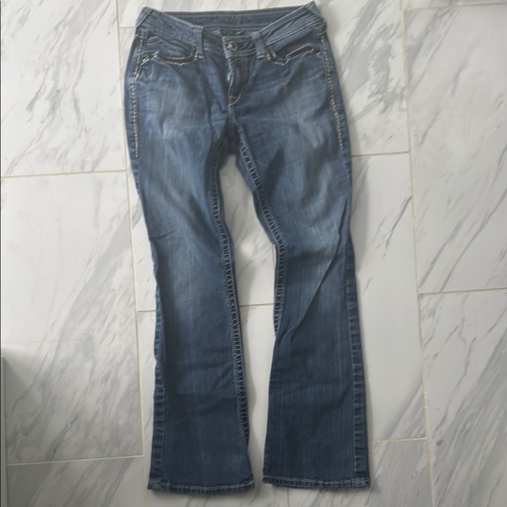 Ariat Blue Boot Cut Jeans with Classic Style